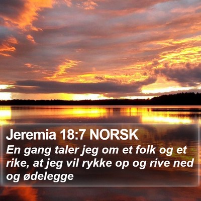 Jeremia 18:7 NORSK Bible Verse Image