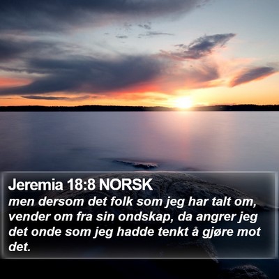 Jeremia 18:8 NORSK Bible Verse Image