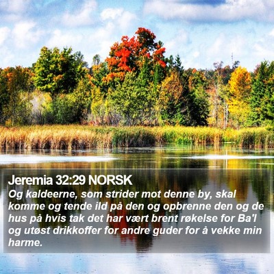 Jeremia 32:29 NORSK Bible Verse Image