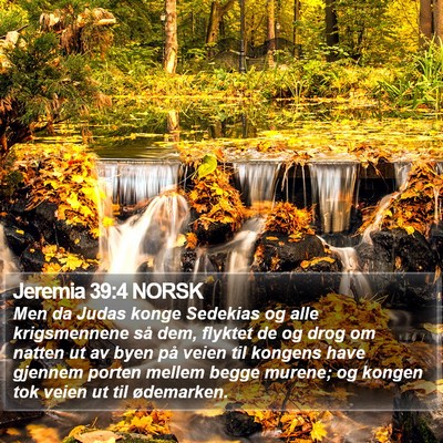 Jeremia 39:4 NORSK Bible Verse Image
