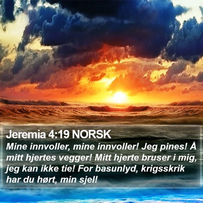 Jeremia 4:19 NORSK Bible Verse Image