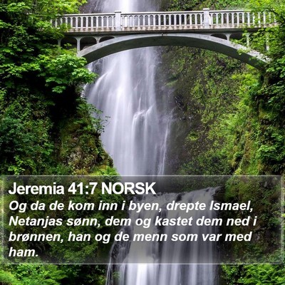 Jeremia 41:7 NORSK Bible Verse Image