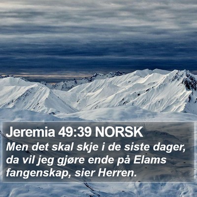 Jeremia 49:39 NORSK Bible Verse Image