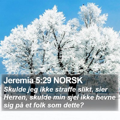 Jeremia 5:29 NORSK Bible Verse Image
