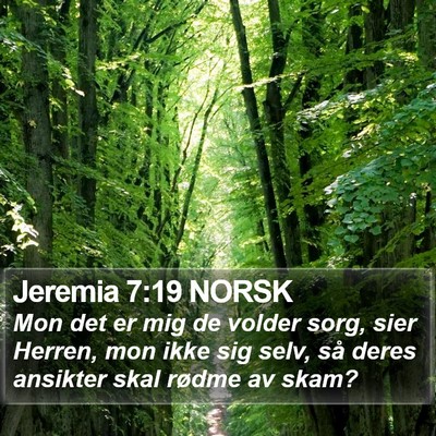 Jeremia 7:19 NORSK Bible Verse Image