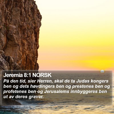 Jeremia 8:1 NORSK Bible Verse Image