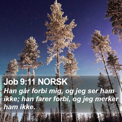 Job 9:11 NORSK Bible Verse Image