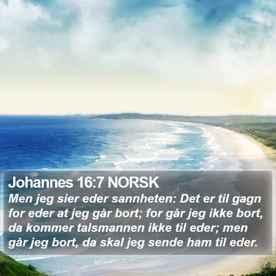 Johannes 16:7 NORSK Bible Verse Image