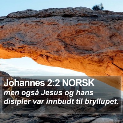 Johannes 2:2 NORSK Bible Verse Image