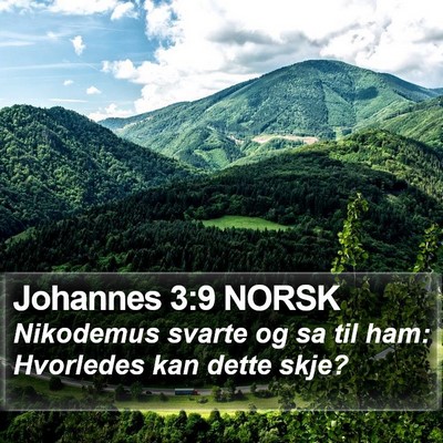 Johannes 3:9 NORSK Bible Verse Image