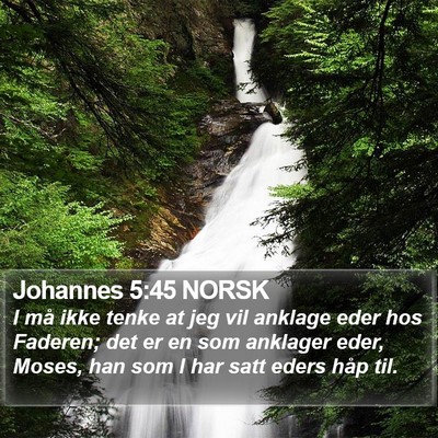 Johannes 5:45 NORSK Bible Verse Image