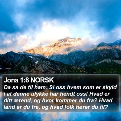Jona 1:8 NORSK Bible Verse Image