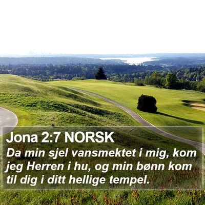Jona 2:7 NORSK Bible Verse Image