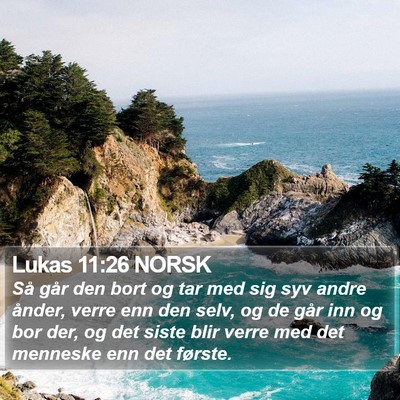 Lukas 11:26 NORSK Bible Verse Image