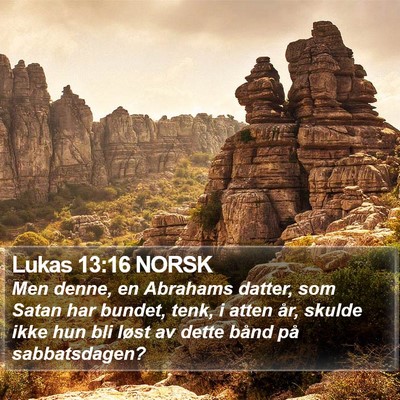 Lukas 13:16 NORSK Bible Verse Image