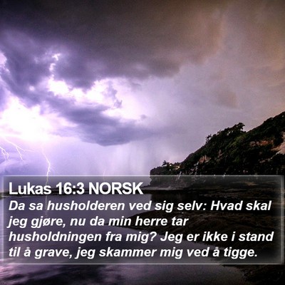 Lukas 16:3 NORSK Bible Verse Image