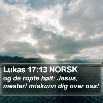 Lukas 17:13 NORSK Bible Verse Image