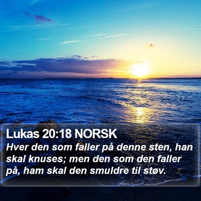 Lukas 20:18 NORSK Bible Verse Image