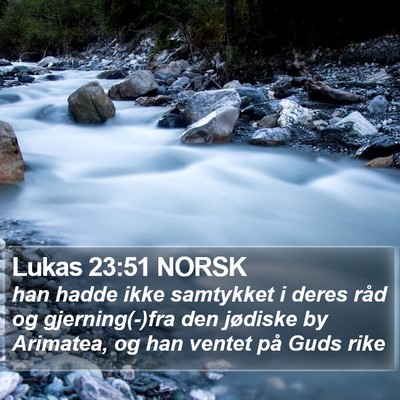 Lukas 23:51 NORSK Bible Verse Image