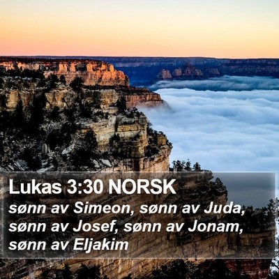 Lukas 3:30 NORSK Bible Verse Image