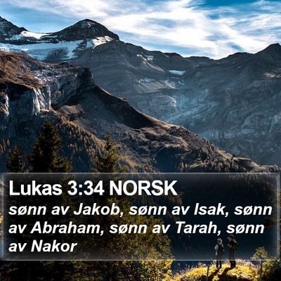 Lukas 3:34 NORSK Bible Verse Image