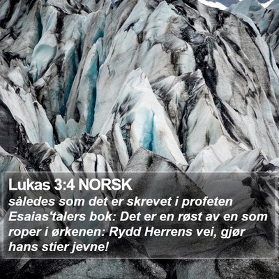 Lukas 3:4 NORSK Bible Verse Image