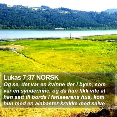 Lukas 7:37 NORSK Bible Verse Image