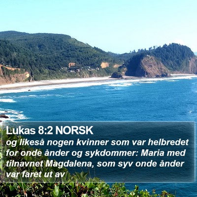 Lukas 8:2 NORSK Bible Verse Image