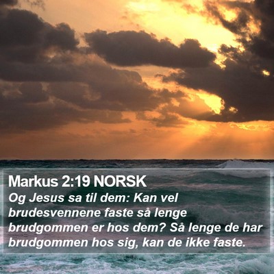 Markus 2:19 NORSK Bible Verse Image