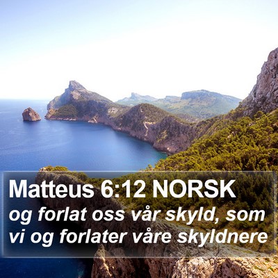 Matteus 6:12 NORSK Bible Verse Image