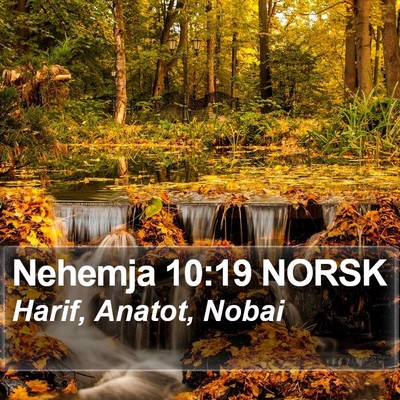Nehemja 10:19 NORSK Bible Verse Image