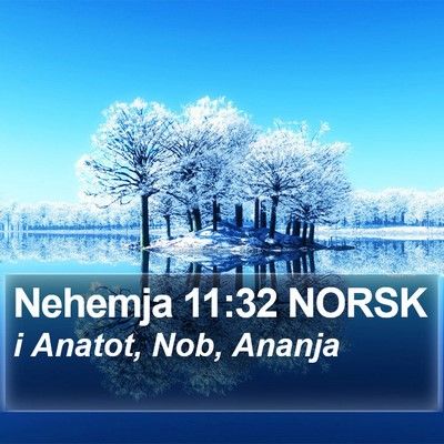 Nehemja 11:32 NORSK Bible Verse Image