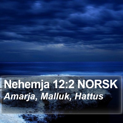 Nehemja 12:2 NORSK Bible Verse Image