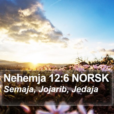 Nehemja 12:6 NORSK Bible Verse Image