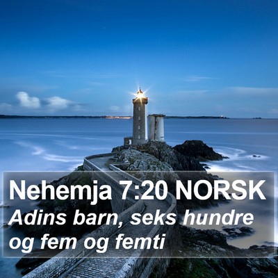 Nehemja 7:20 NORSK Bible Verse Image