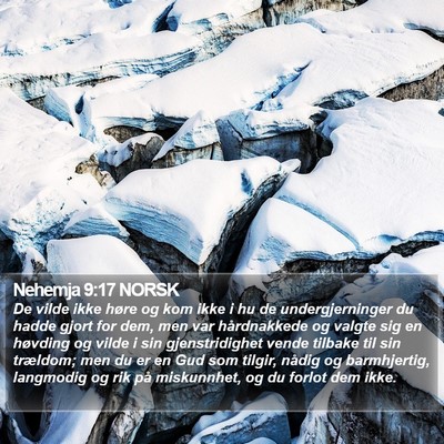 Nehemja 9:17 NORSK Bible Verse Image