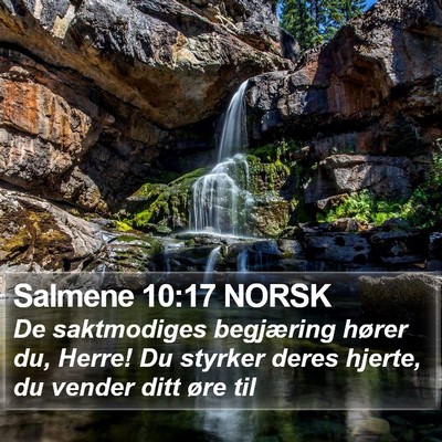 Salmene 10:17 NORSK Bible Verse Image