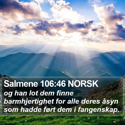 Salmene 106:46 NORSK Bible Verse Image