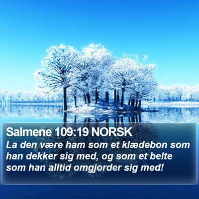 Salmene 109:19 NORSK Bible Verse Image