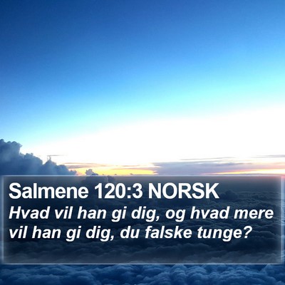 Salmene 120:3 NORSK Bible Verse Image