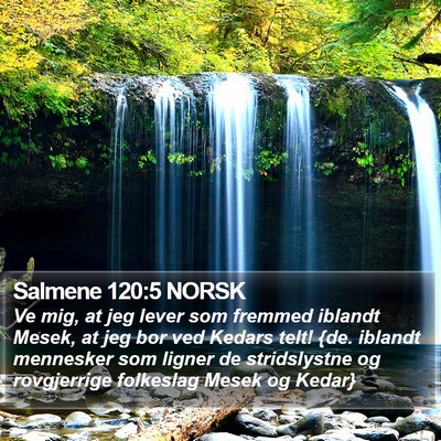 Salmene 120:5 NORSK Bible Verse Image
