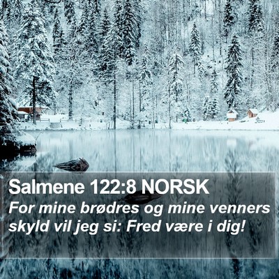 Salmene 122:8 NORSK Bible Verse Image