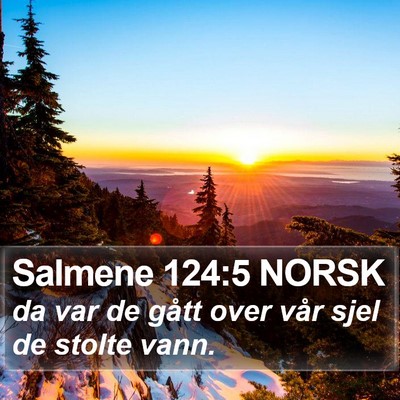Salmene 124:5 NORSK Bible Verse Image