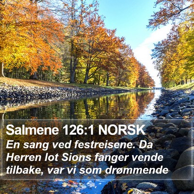 Salmene 126:1 NORSK Bible Verse Image