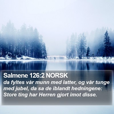Salmene 126:2 NORSK Bible Verse Image
