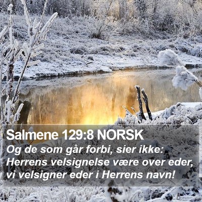 Salmene 129:8 NORSK Bible Verse Image