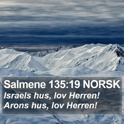 Salmene 135:19 NORSK Bible Verse Image