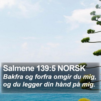Salmene 139:5 NORSK Bible Verse Image