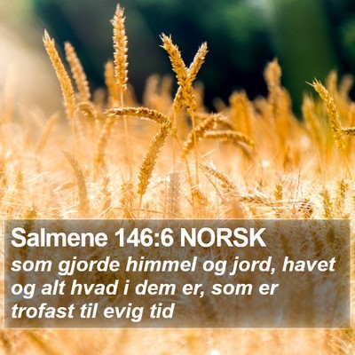 Salmene 146:6 NORSK Bible Verse Image