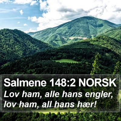 Salmene 148:2 NORSK Bible Verse Image